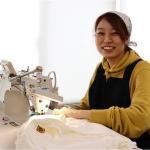アパレル製品の縫製スタッフ