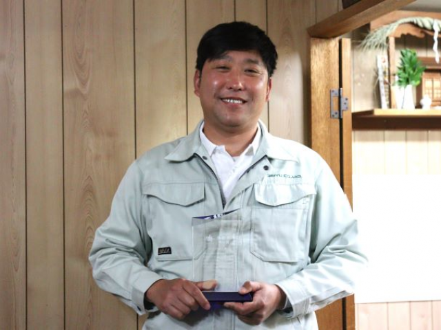 建築工事部の幹部候補