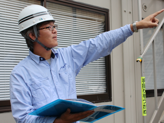 プラント建設工事の現場監督