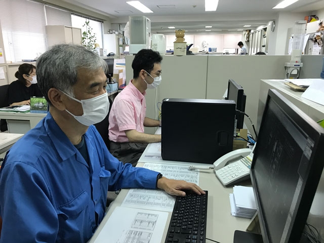 ブラストマシンの電気回路設計