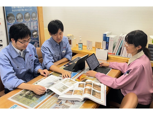 総合不動産会社の設計スタッフ