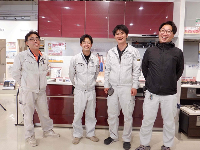 リフォームの施工管理スタッフ