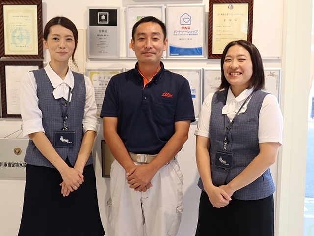 下水道工事の提案営業職