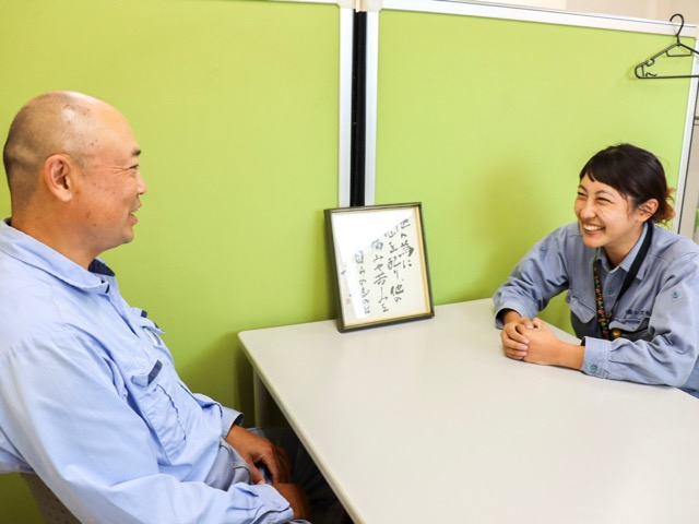 JFE構内にあるプラントの「技術スタッフ（製作・取り付けなど）」