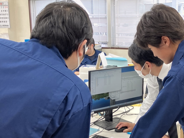 自社溶接設備の提案営業職