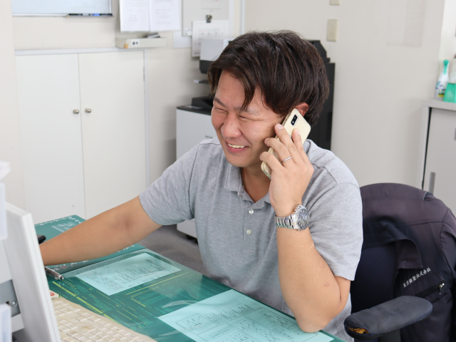 法人営業（鋼板の仕入れ・販売）