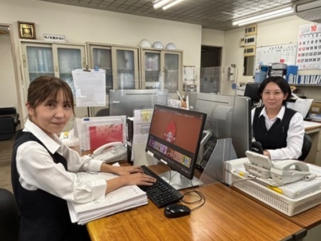 道の駅運営企業の事務スタッフ