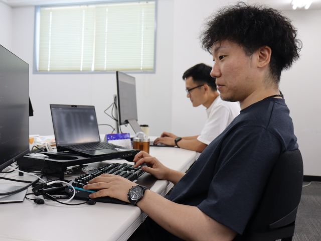 自社サイトの開発エンジニア