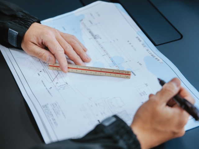 インフラを支える設計・調査スタッフ