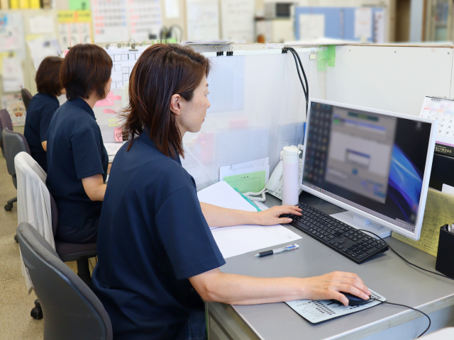 ガス・住宅設備会社の事務職