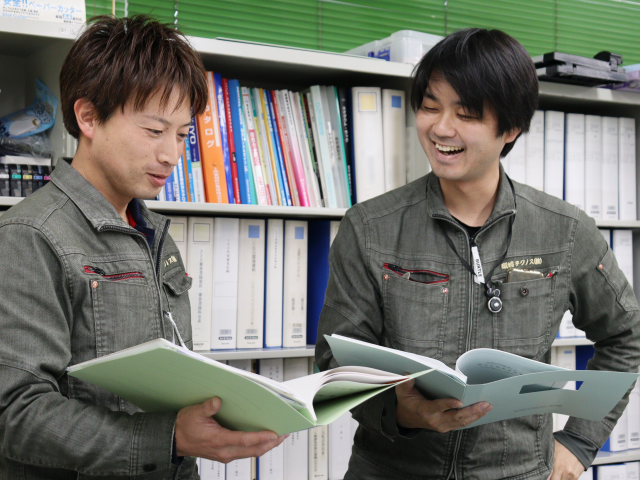 設備工事の施工管理（電気・空調・水道）