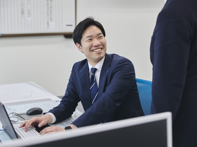 総合建設会社でのルート営業