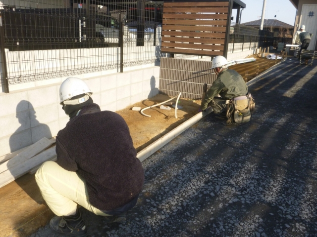 外構・造園工事スタッフ