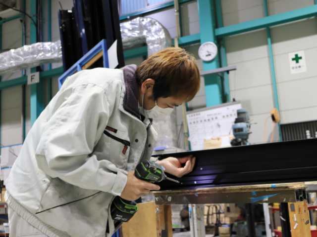 サッシ・手すりなどの製作