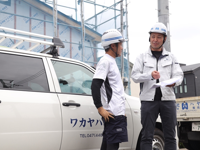 屋根・外壁・雨どい工事の施工管理（新築メイン）