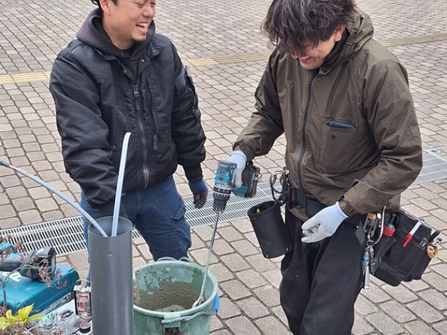 設備工事スタッフ（管工事・空調設備が中心）