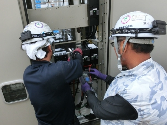 電気設備の取付スタッフ（見習い）